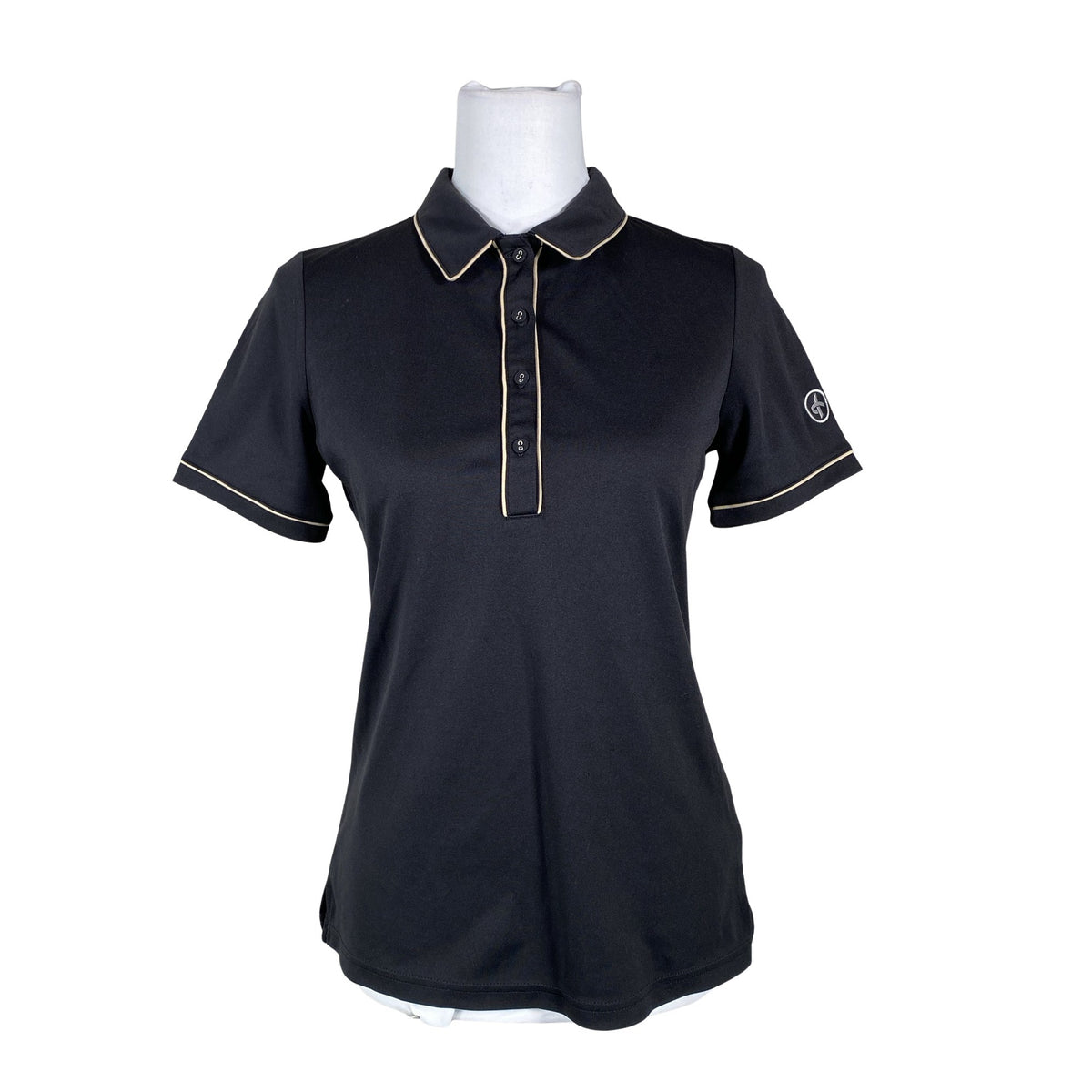 Unisex Cross - Sports shirt, short sleeve, size 38 - Black (1)