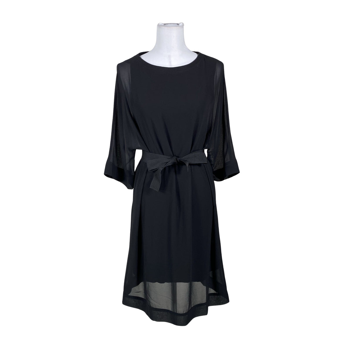 Unisex Your Face - Schiffon dress, size 36 - Black (1)