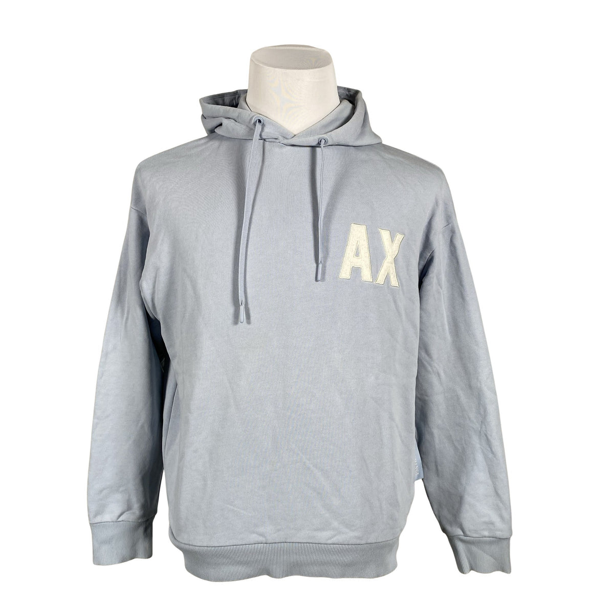 Unisex Armani Exchange - Hoodie, size S - Light blue (1)