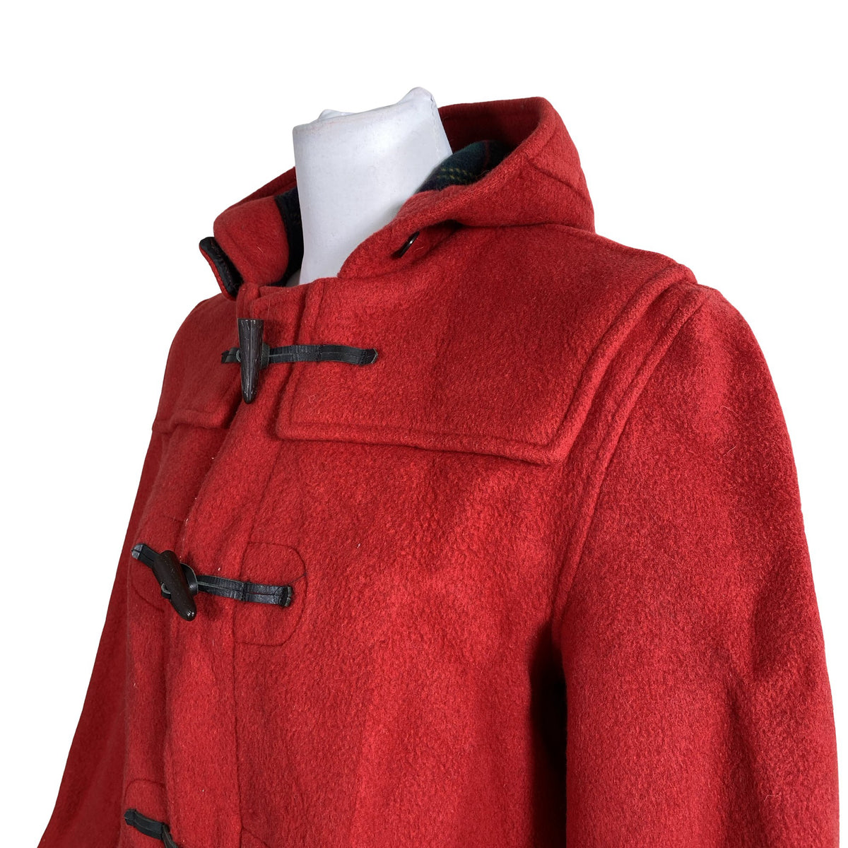 Unisex Gloverall - Wool coat, size 36 - Red (2)