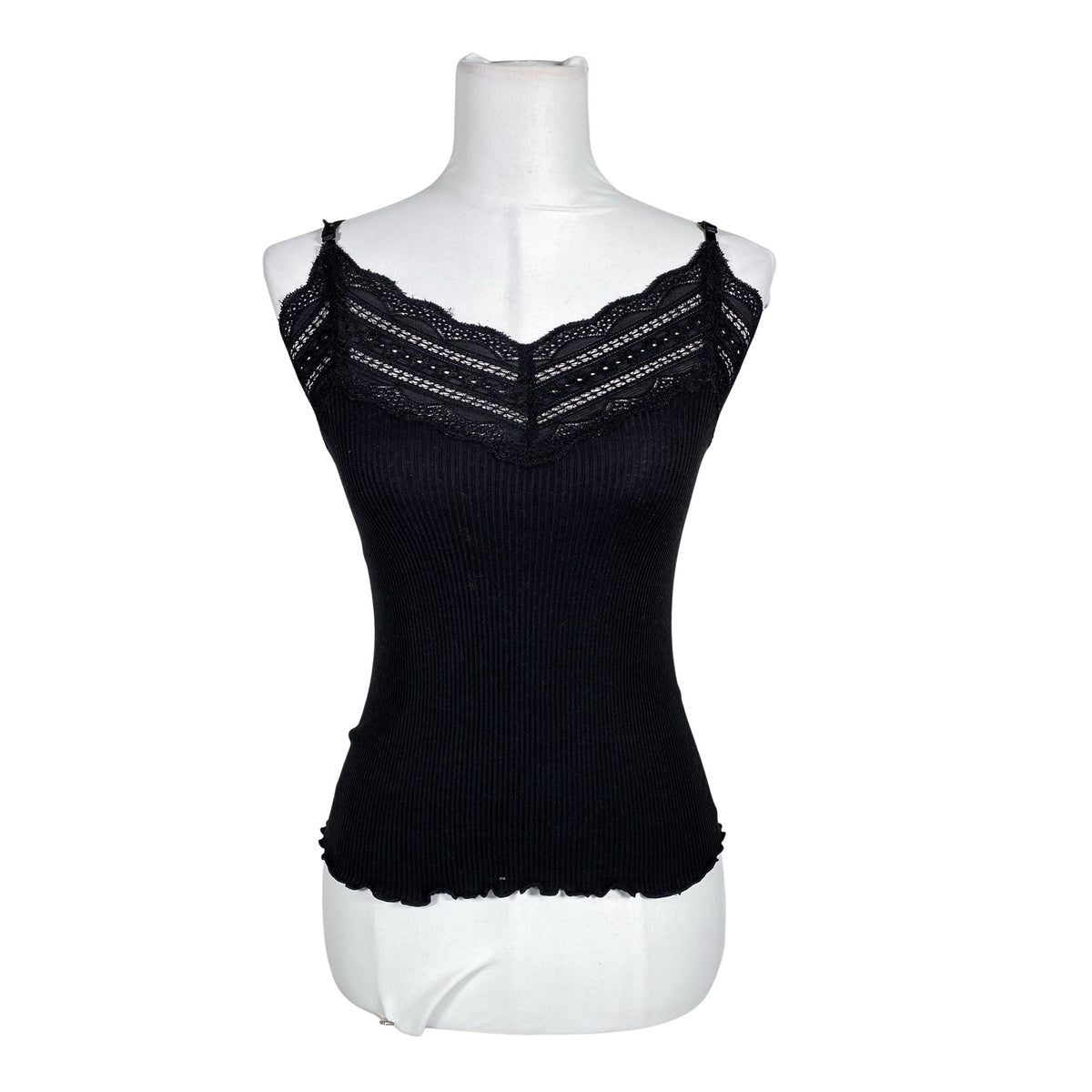 Unisex Rosemunde - Tricot tank top, size 34 - Black (1)