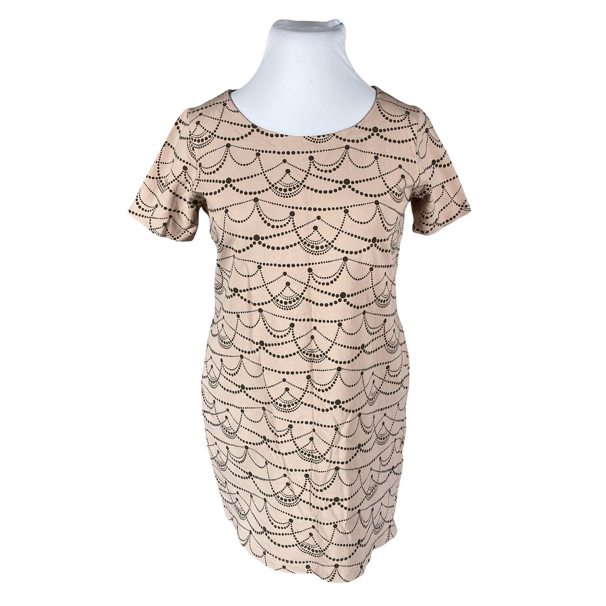 Unisex NOSH - Tricot dress, size 44 - Light pink (1)