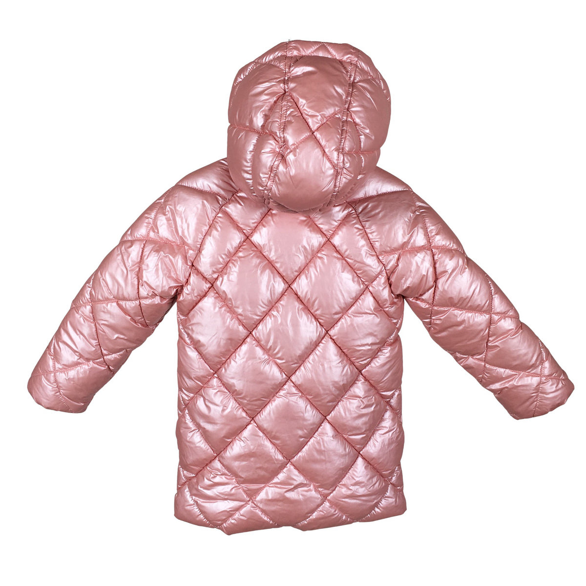 Unisex Minoti - Winter jacket, size 104 - 110 - Light pink (2)