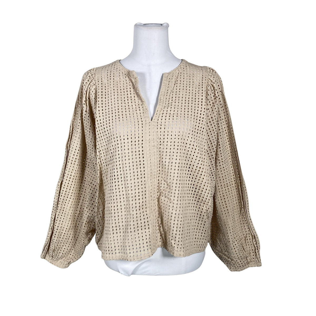 Unisex Lindex - Blouse, size 38 - Beige (1)