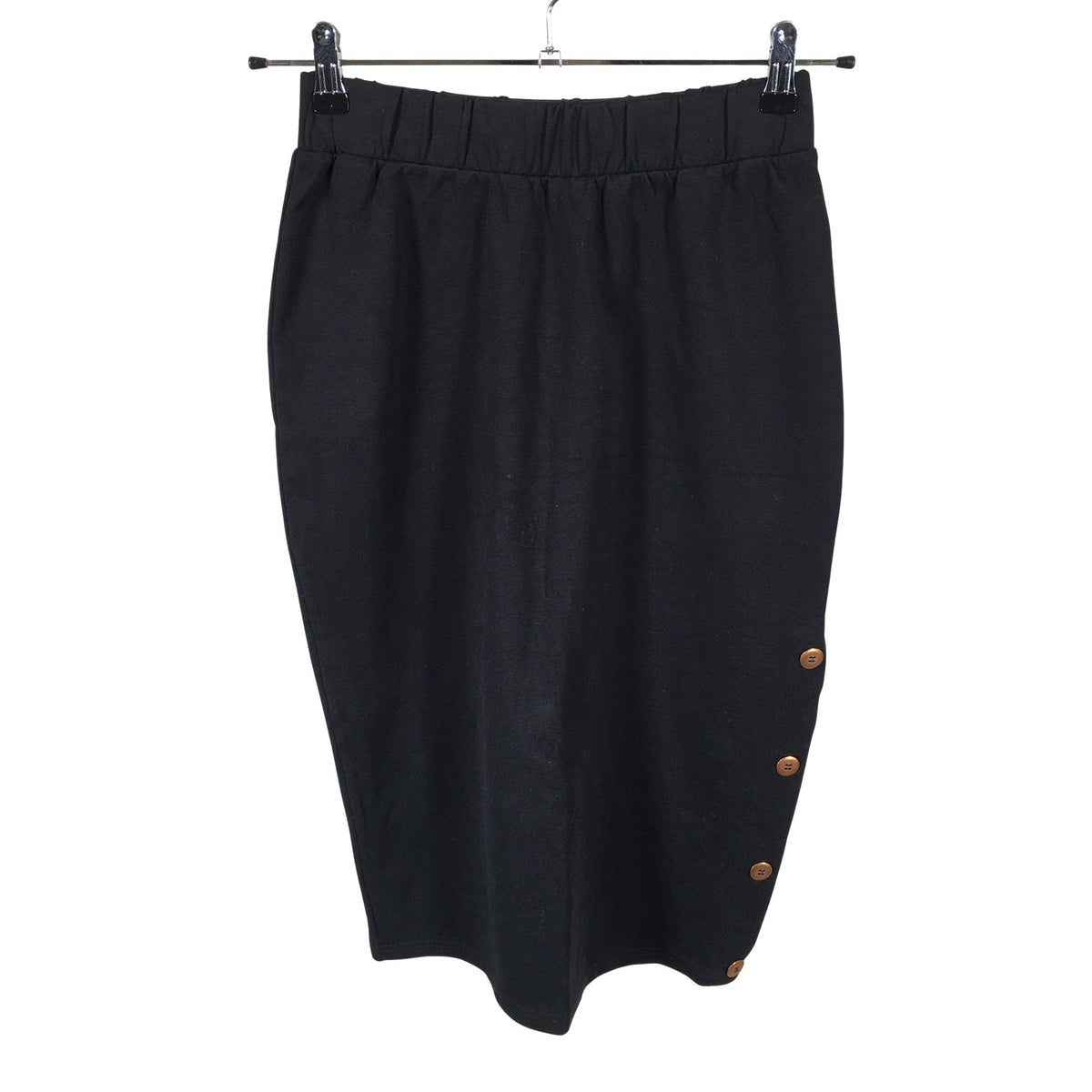 Unisex Aarrelabel - Tricot skirt, size 38 - Black (1)