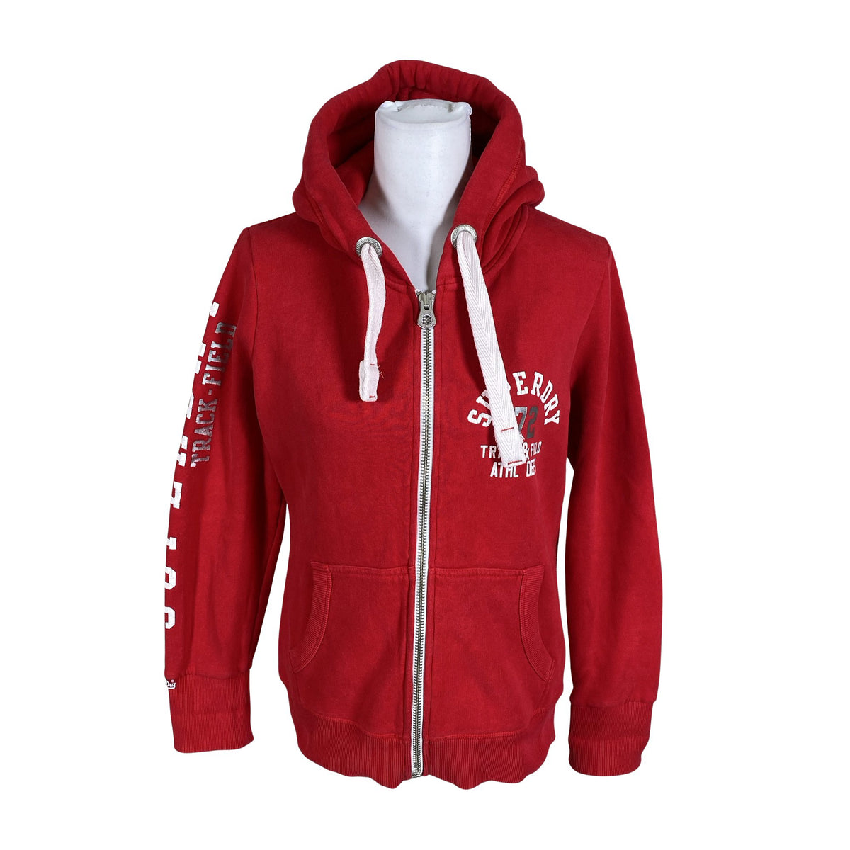 Unisex Superdry - Hoodie, size 40 - Red (1)