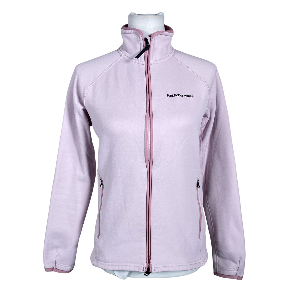 Unisex Peak Performance - Fleece jacket, size 38 - Light pink (1)