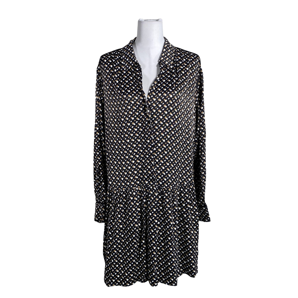Unisex Hugo Boss - Schiffon dress, size 40 - Black (1)