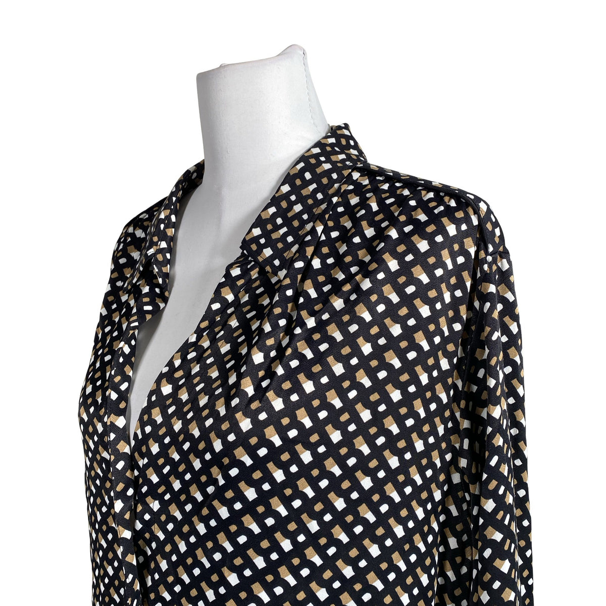 Unisex Hugo Boss - Schiffon dress, size 40 - Black (2)