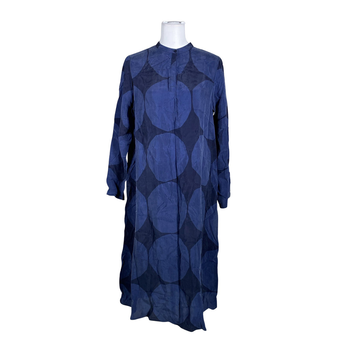 Unisex Marimekko - Schiffon dress, size 40 - Blue (1)