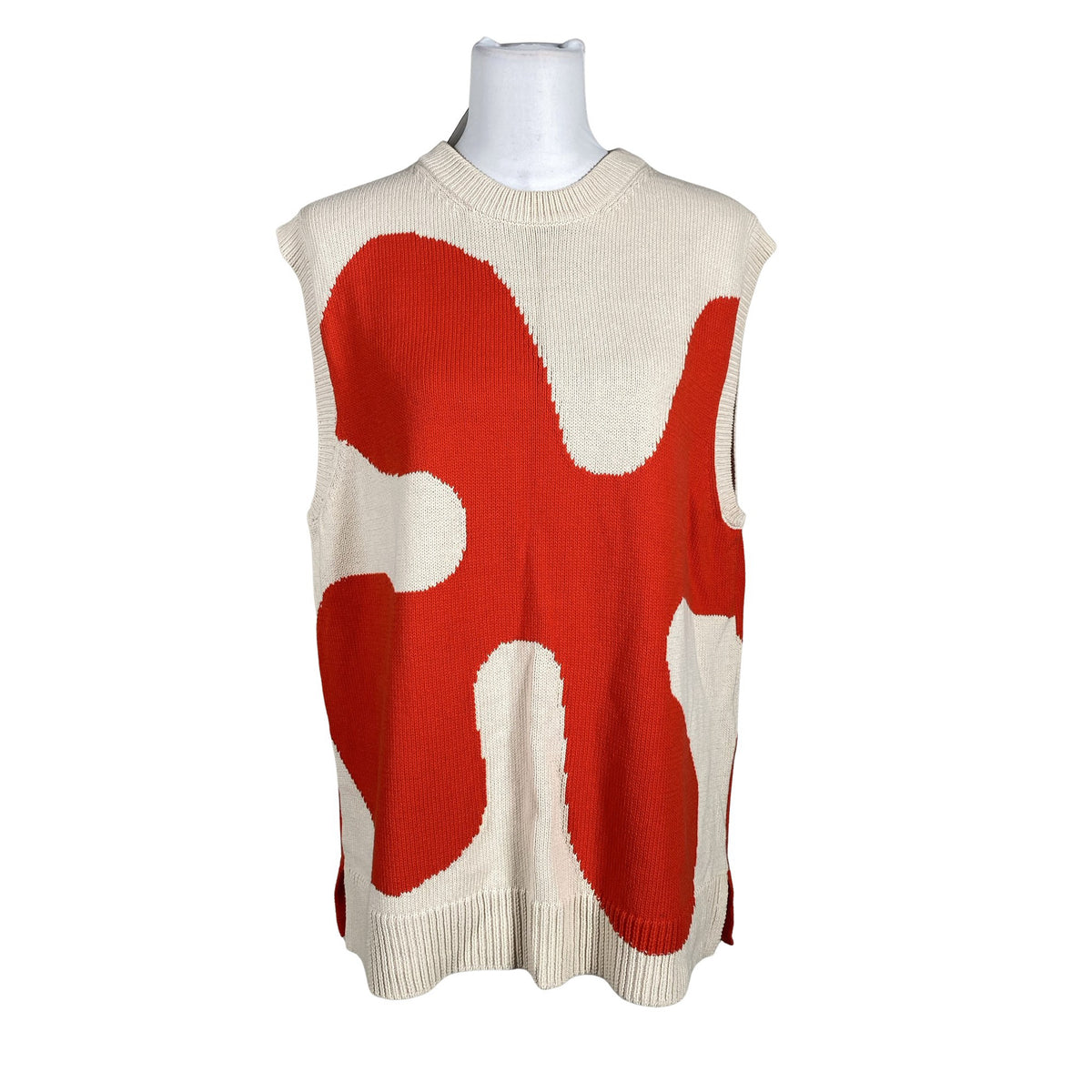Unisex Marimekko - Knit vest, size 38 - Beige (1)