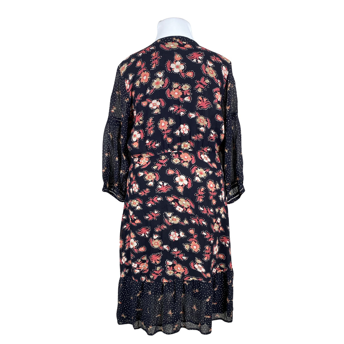 Unisex Brora - Schiffon dress, size 44 - Black (3)