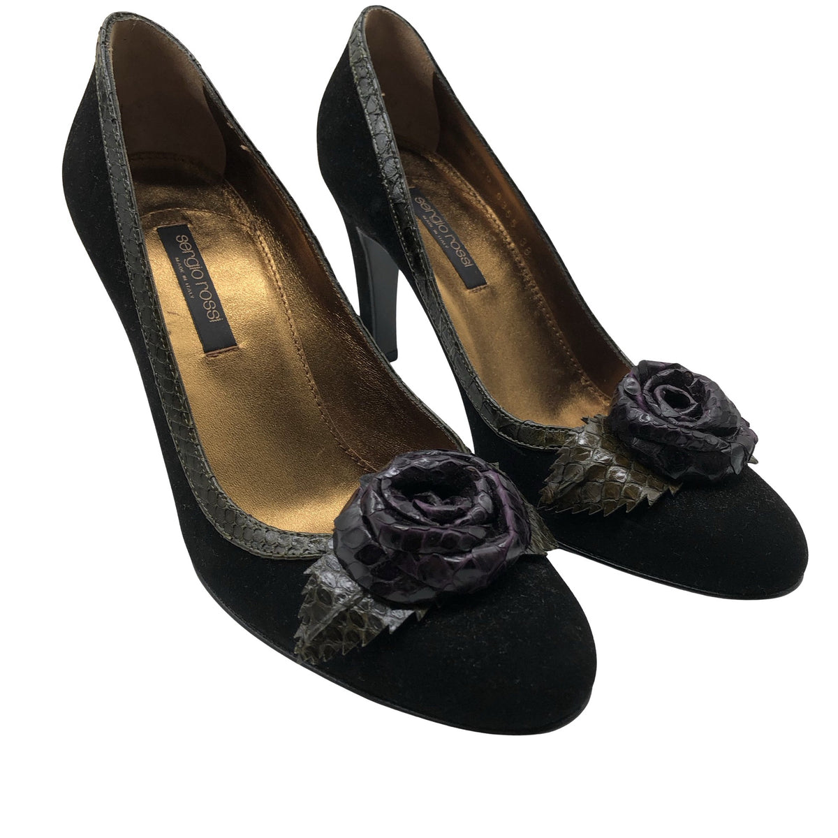 Unisex Sergio Rossi - High heels, size 38 - Black (2)