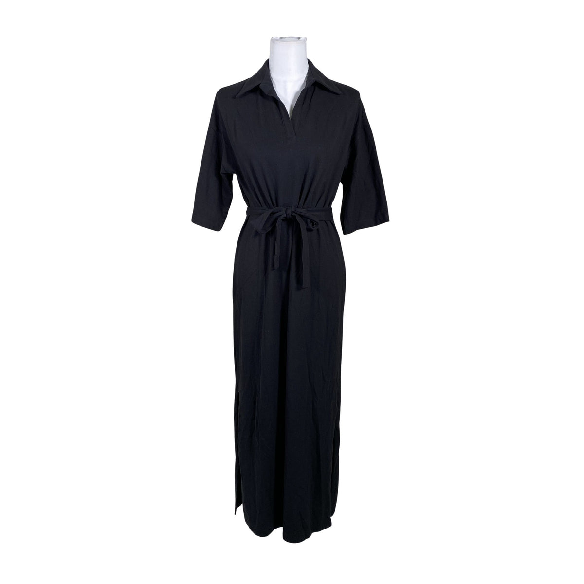 Unisex Gauhar - Pique dress, size 36 - Black (1)