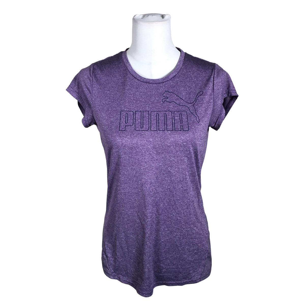 Unisex Puma - Sports shirt, short sleeve, size 38 - Violet (1)