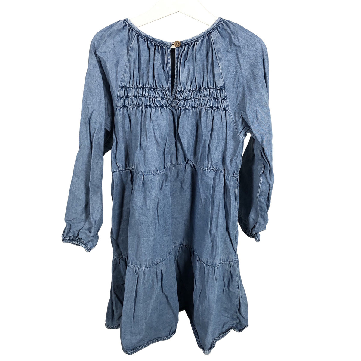 Unisex Bogi - Denim dress, size 116 - 122 - Blue (2)