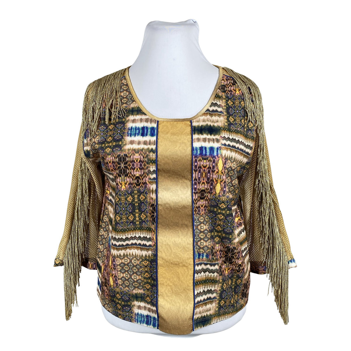 Unisex By Morgana Itay - Blouse, size 42 - Brown (1)
