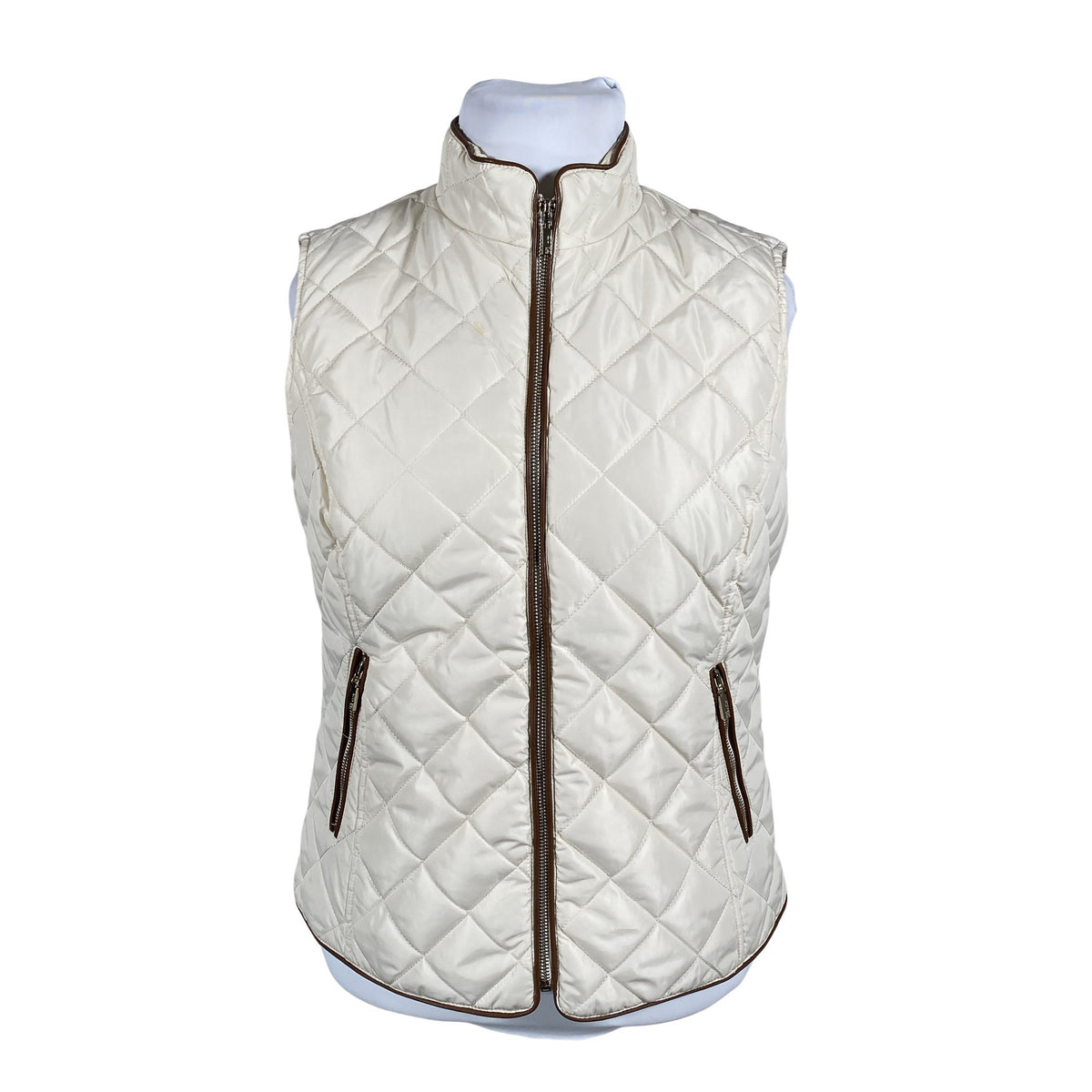 Unisex Your Face - Winter vest, size 42 - Natural white (1)