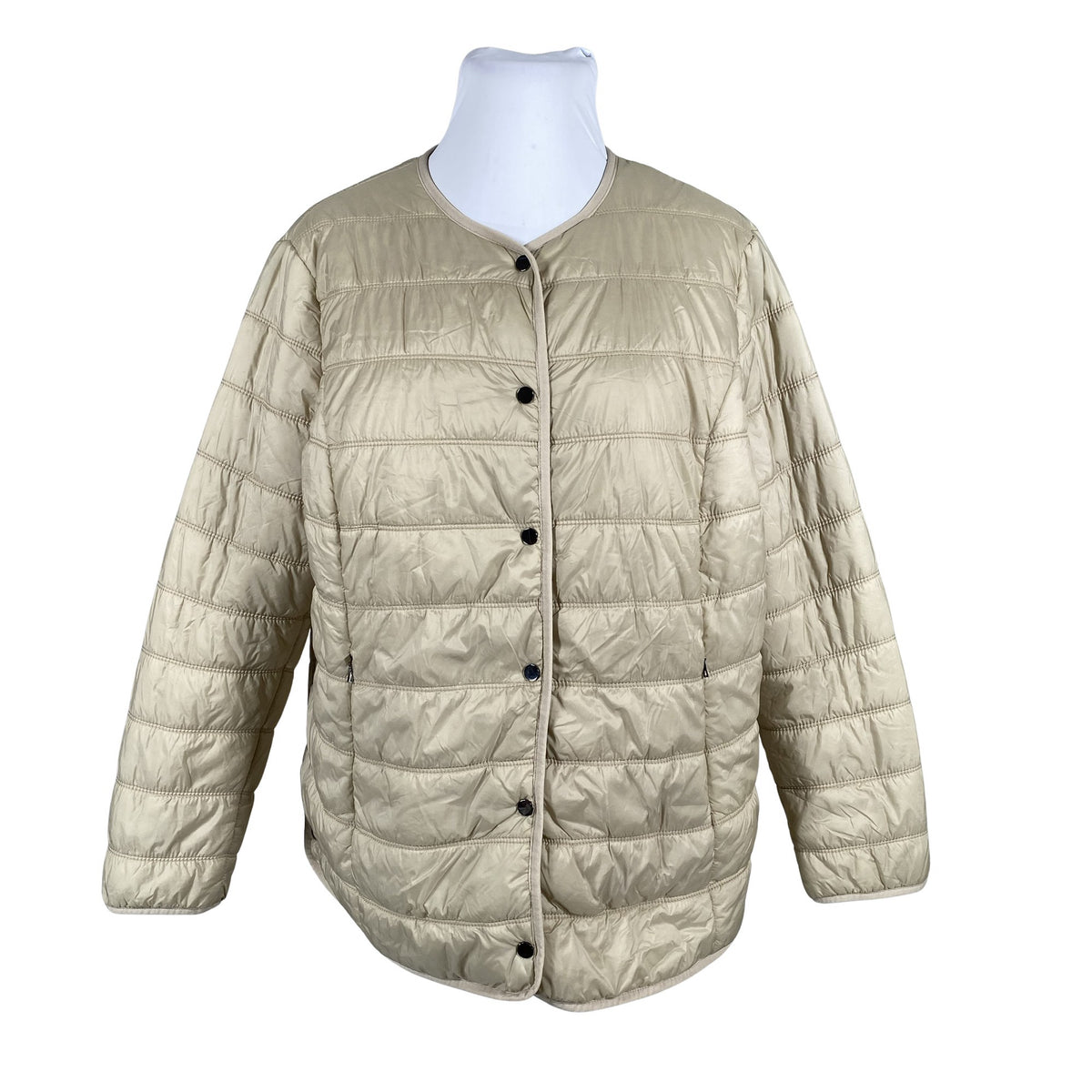 Unisex Samoon - Lightly padded jacket, size 44 - Beige (1)