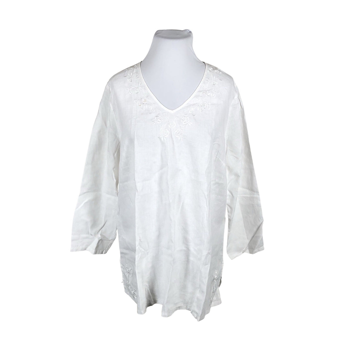 Unisex Lindex - Tunic, size 48 - White (1)