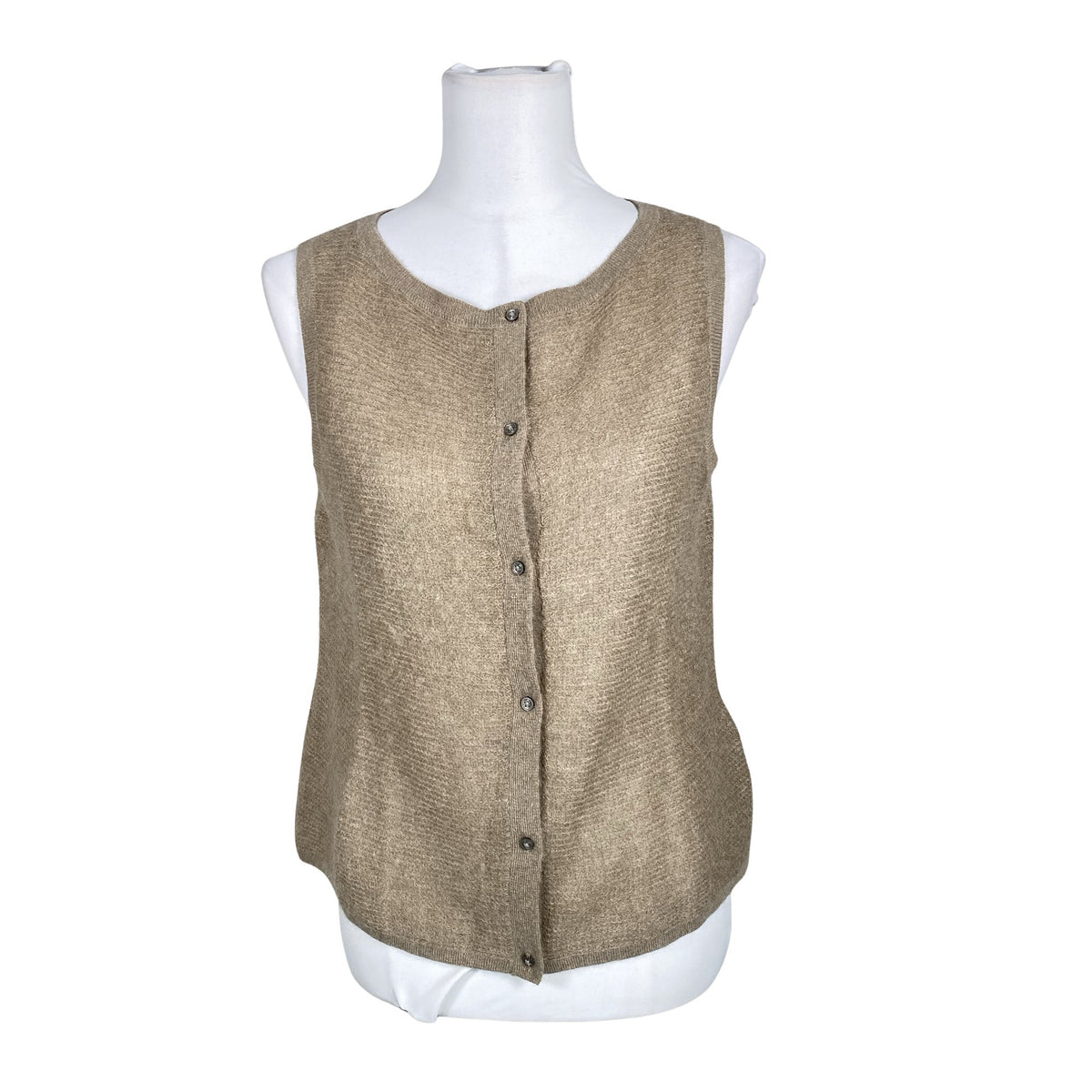 Unisex Tiger of Sweden - Knit vest, size 40 - Brown (1)