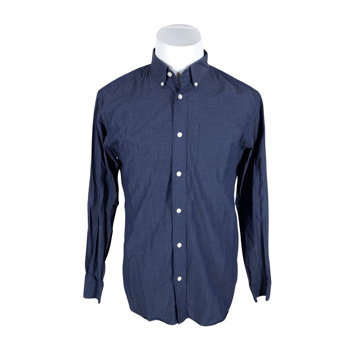 Unisex Selected - Collared shirt, size L - Blue (1)