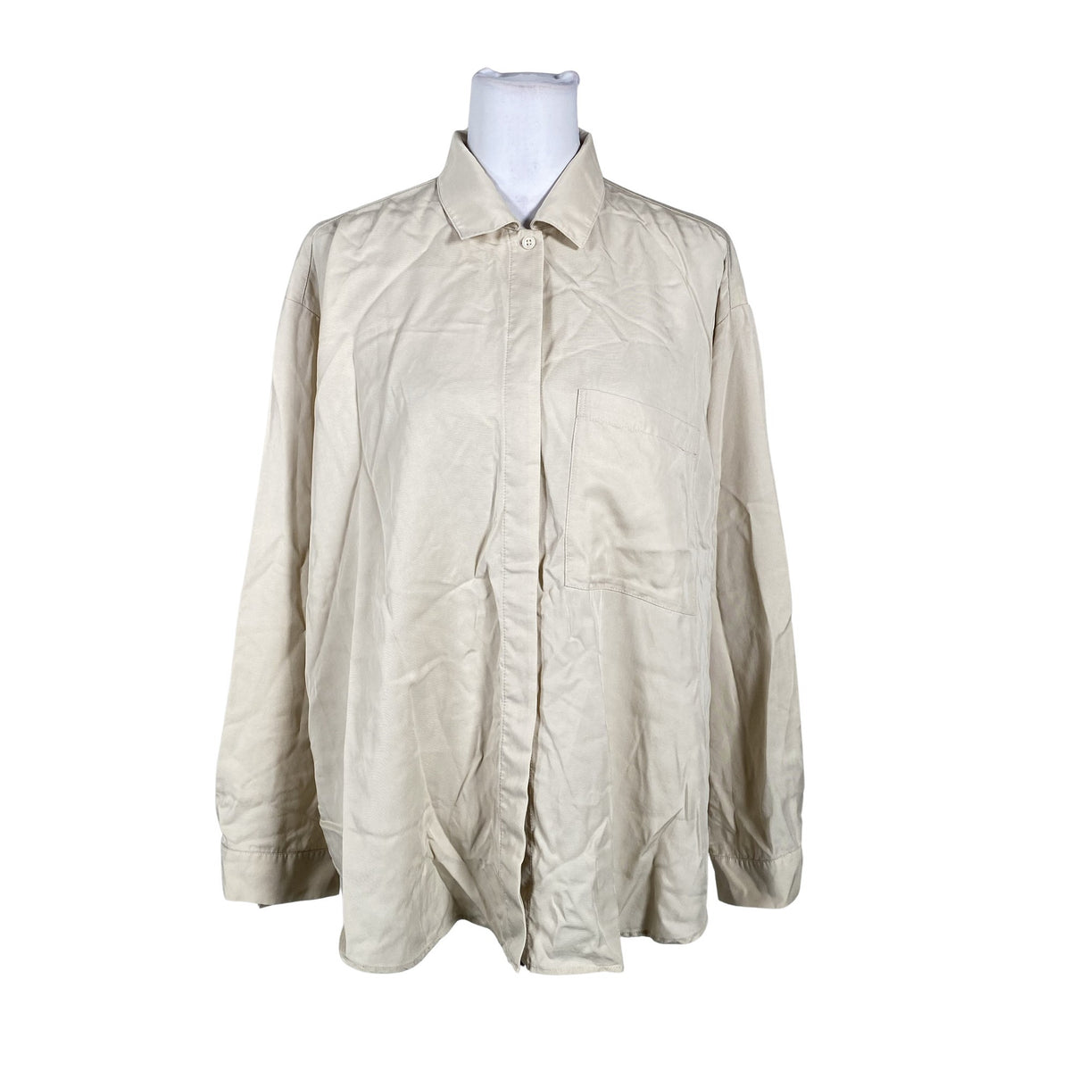Unisex Marc O'Polo - Collared shirt, size 40 - Beige (1)