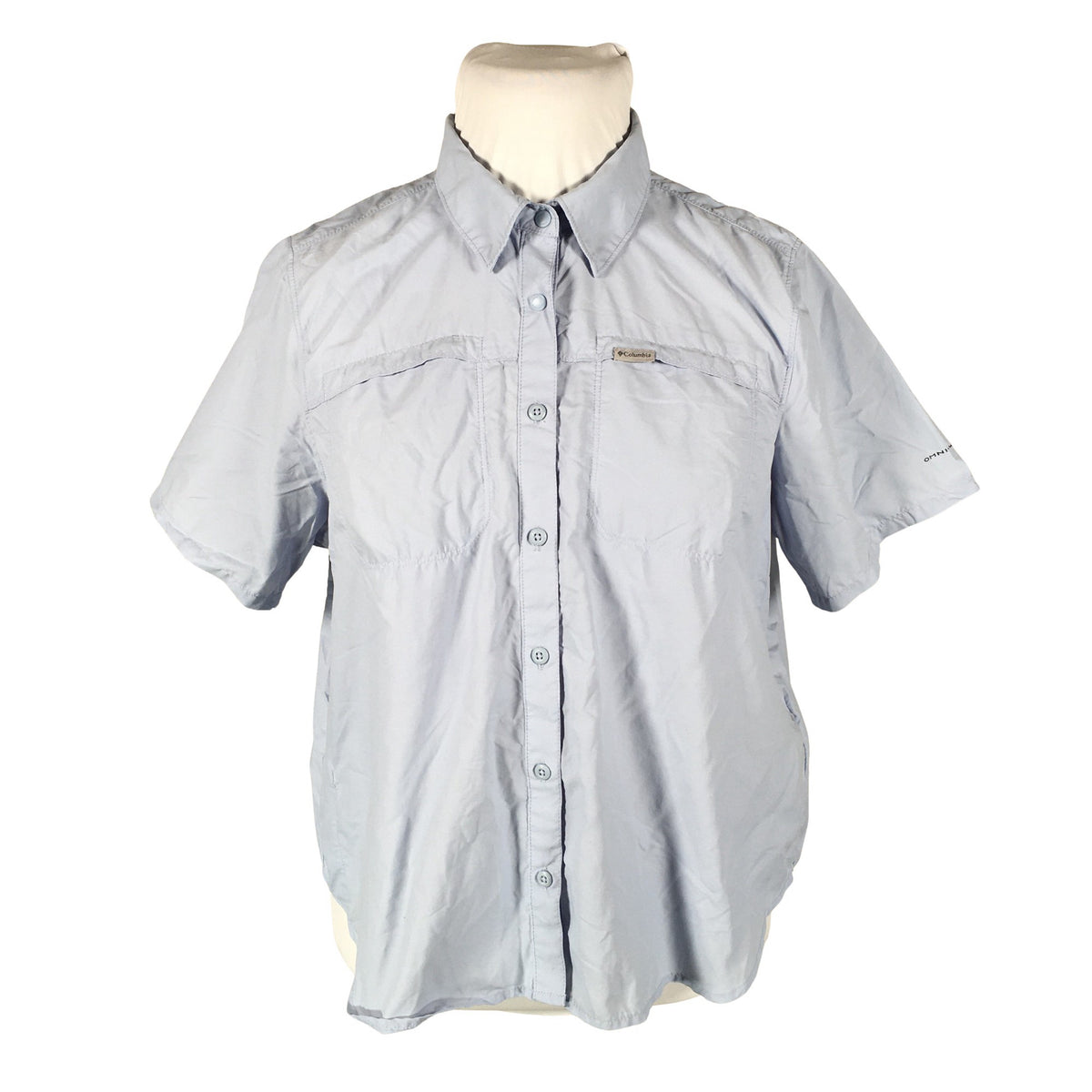 Unisex Columbia - T-shirt, size 42 - Light blue (1)