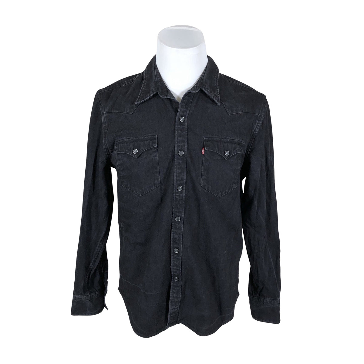 Unisex Levi's - Denim shirt, size L - Black (1)