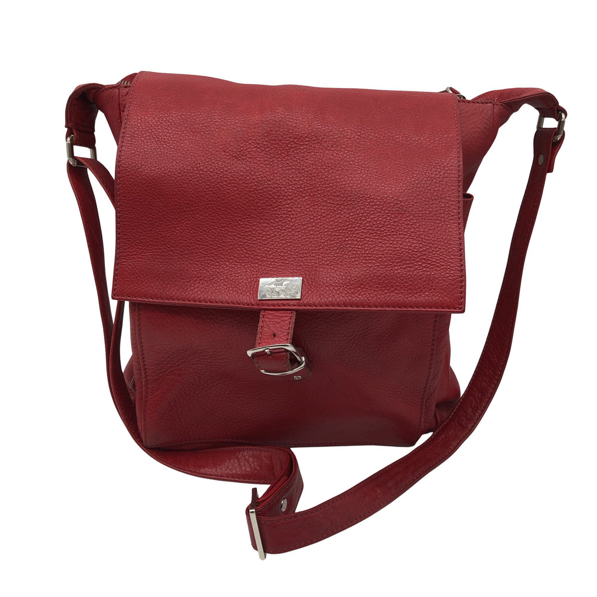 Unisex Saki - Shoulder bag, size Midi - Red (1)