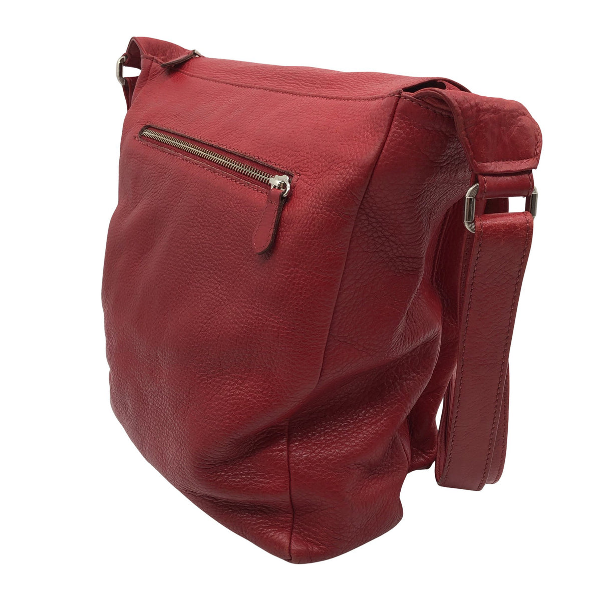 Unisex Saki - Shoulder bag, size Midi - Red (2)