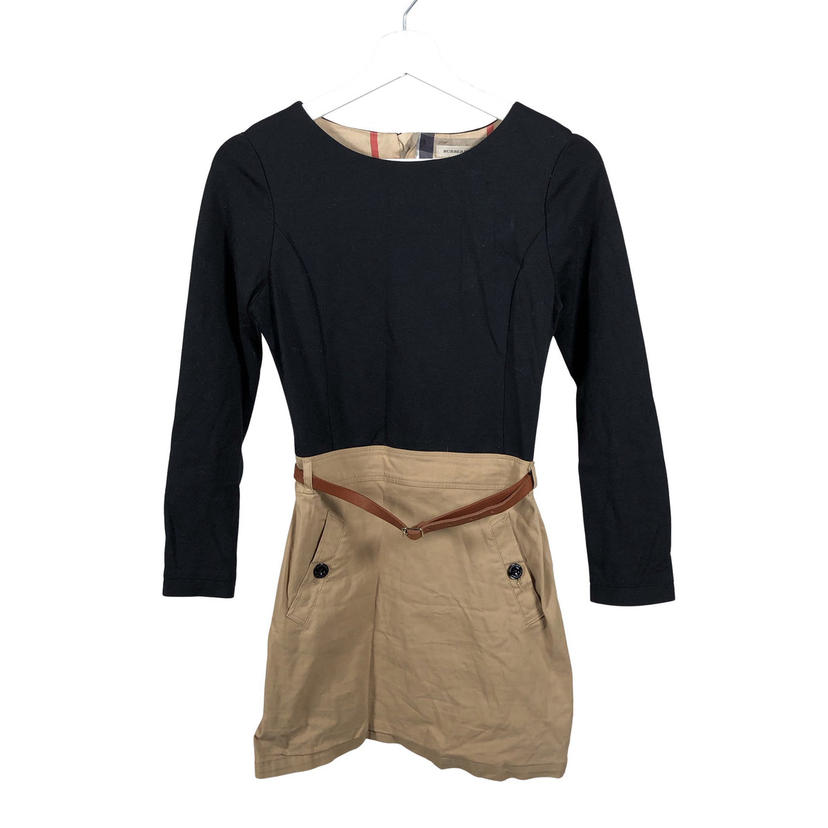 Unisex Burberry - Tricot dress, size 146 - 152 - Beige (1)