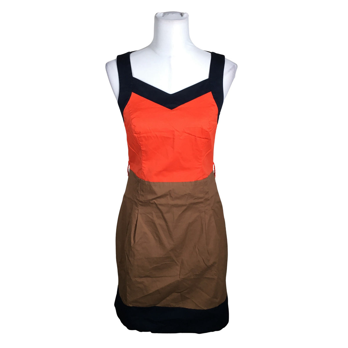 Unisex s.Oliver - Sheath dress, size 36 - Orange (1)