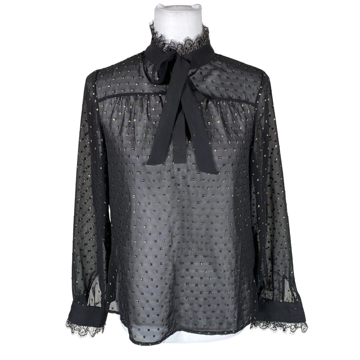Unisex Ted Baker - Blouse, size 36 - Black (1)