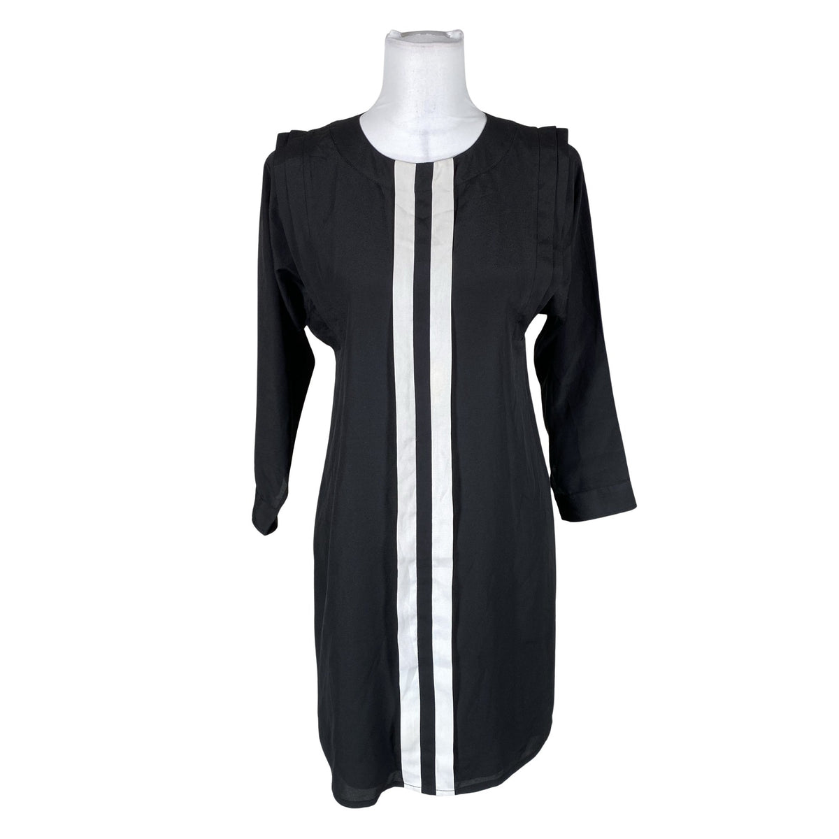 Unisex Ted Baker - Schiffon dress, size 34 - Black (1)