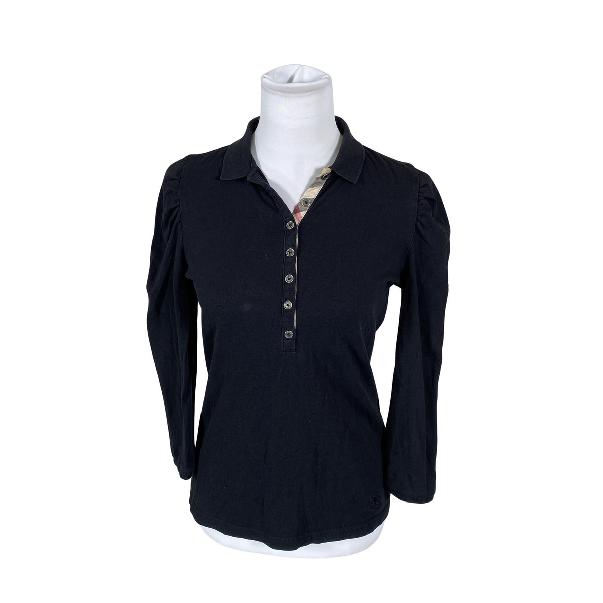 Unisex Burberry Brit - Polo shirt, size 38 - Black (1)
