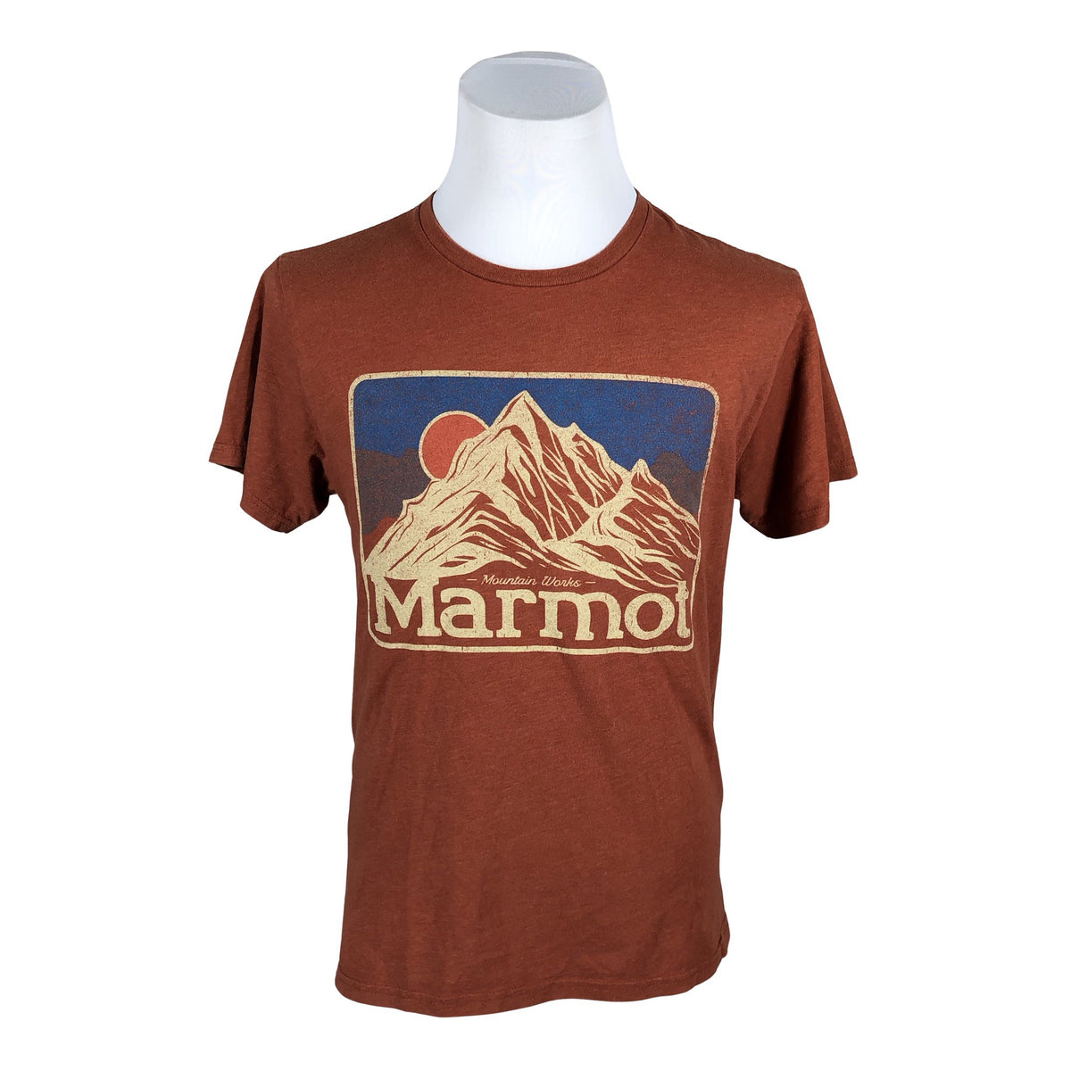Unisex Marmot - T-shirt, size M - Orange (1)