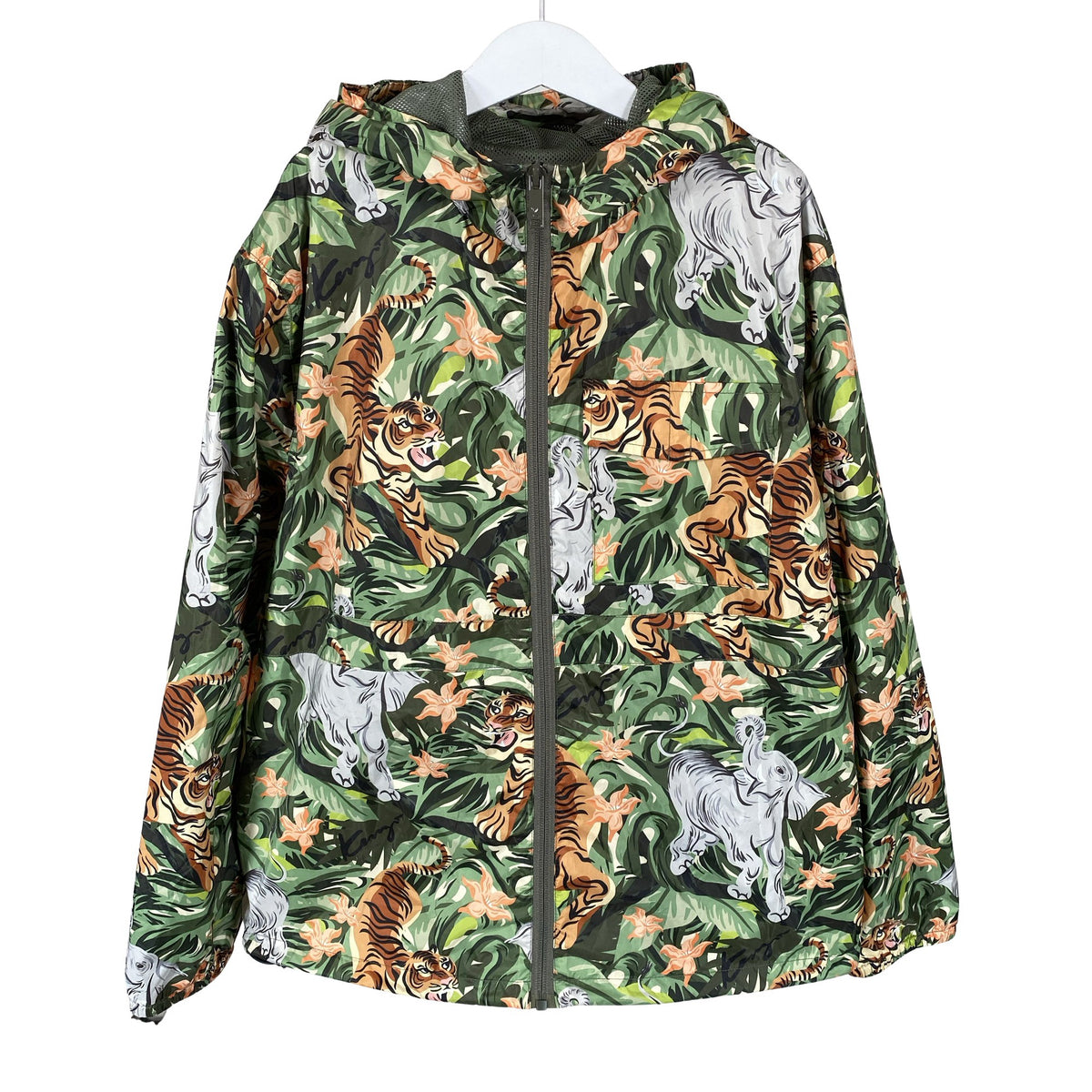 Unisex Kenzo - Spring/Fall jacket, size 146 - 152 - Green (1)