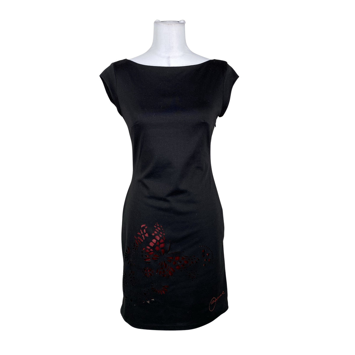 Unisex Desigual - Tricot dress, size 38 - Black (1)