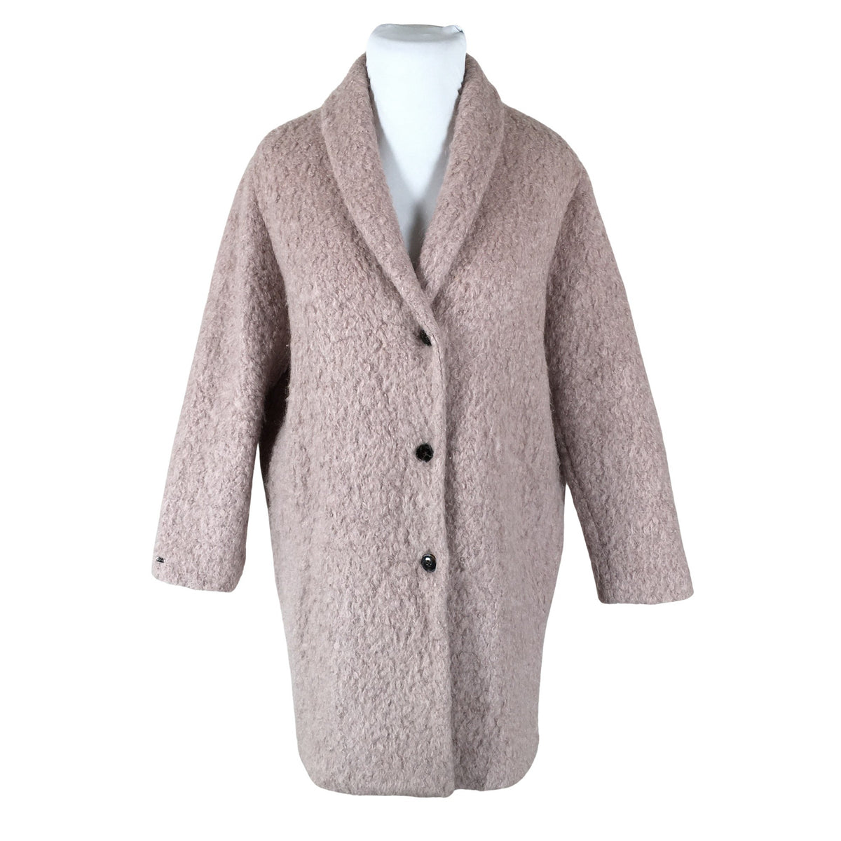 Unisex Tommy Hilfiger - Wool coat, size 44 - Light pink (1)