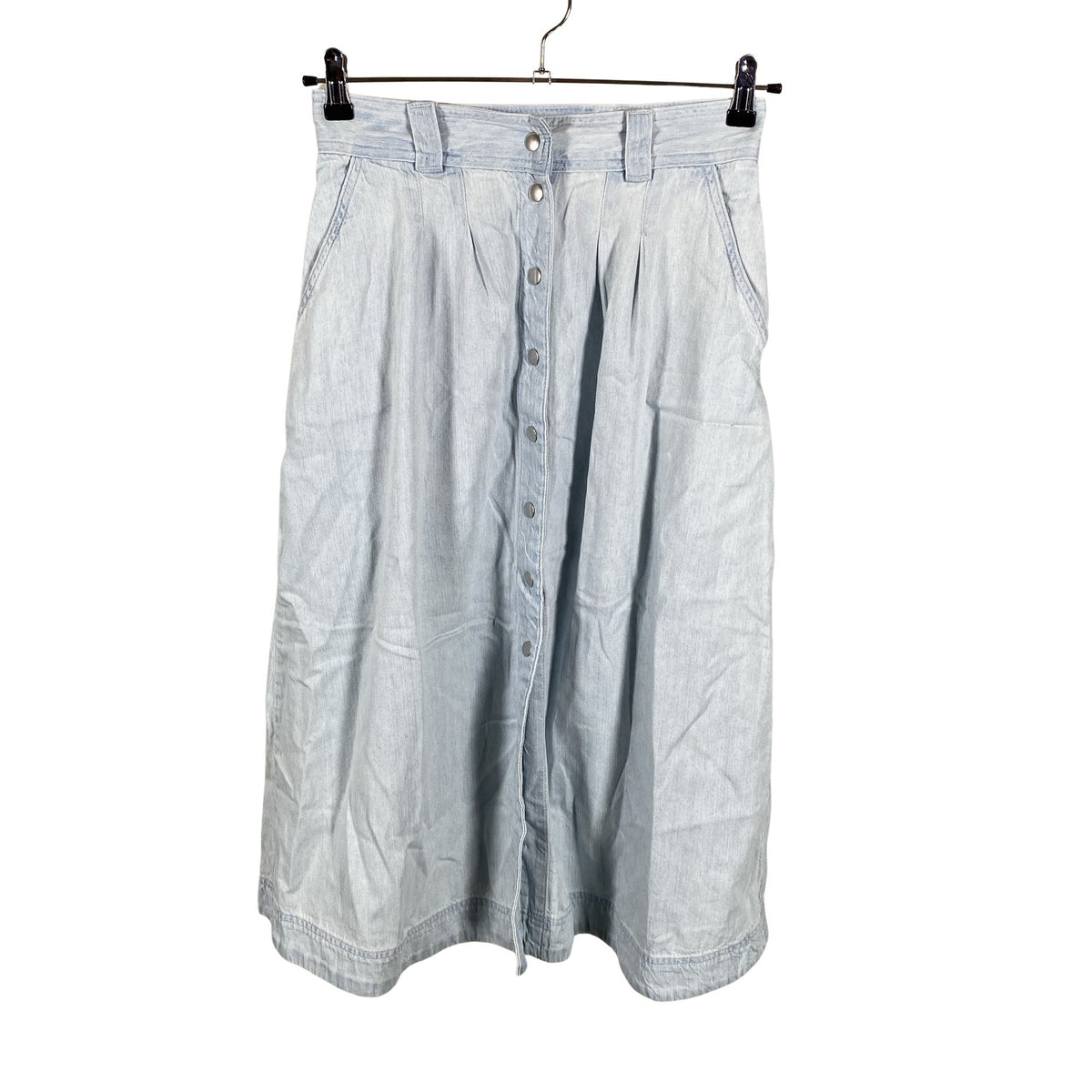 Unisex Sézane - Denim skirt, size 38 - Blue (1)