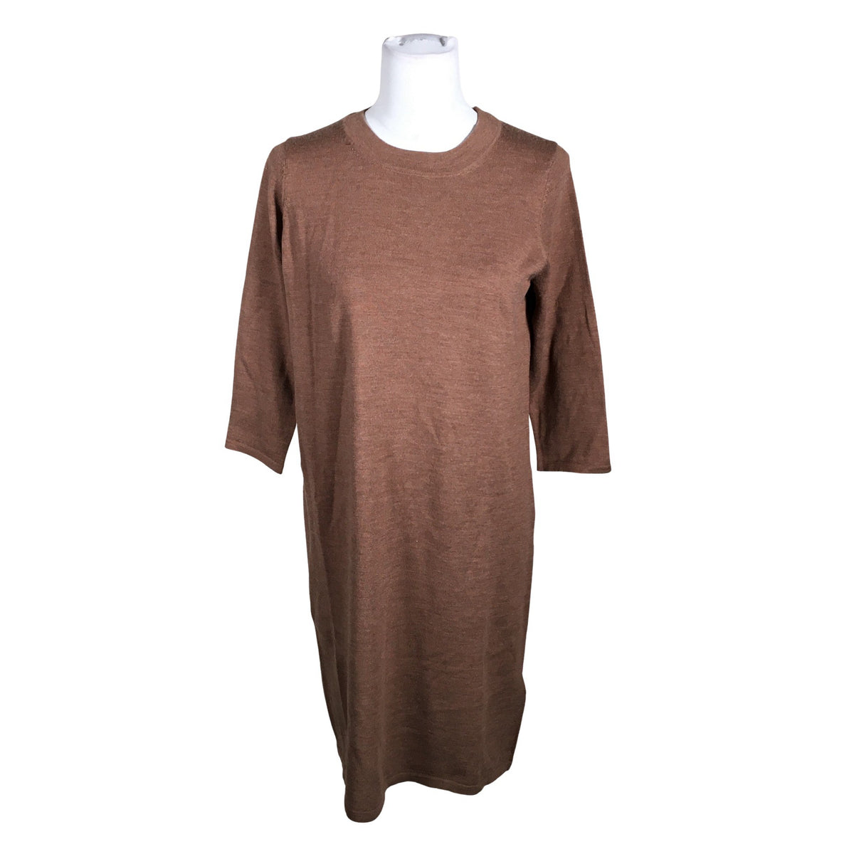Unisex Essentials by Stockmann - Knit dress, size 36 - Brown (1)