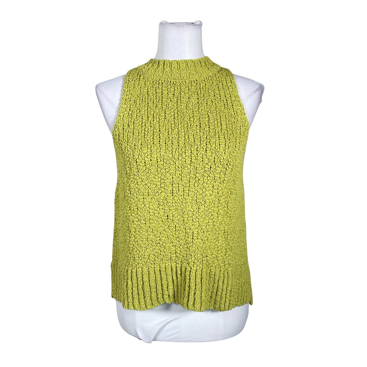 Unisex Massimo Dutti - Knit vest, size 36 - Green (1)