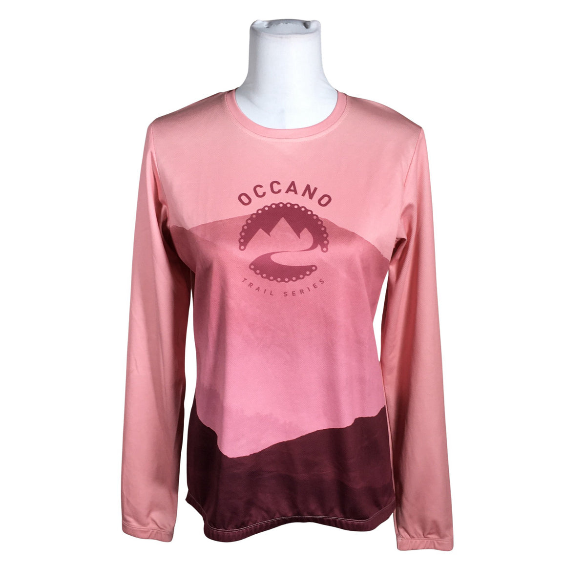 Unisex Occano - Sports shirt, long sleeve, size 38 - Light pink (1)