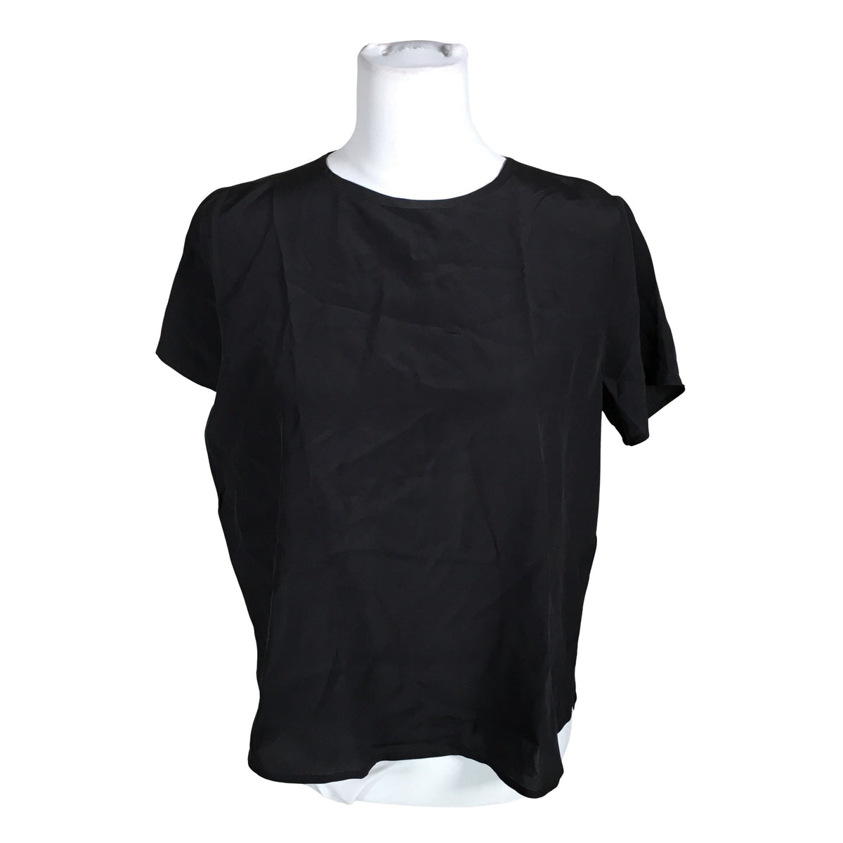 Unisex R-collection - Short-sleeved blouse, size 36 - Black (1)