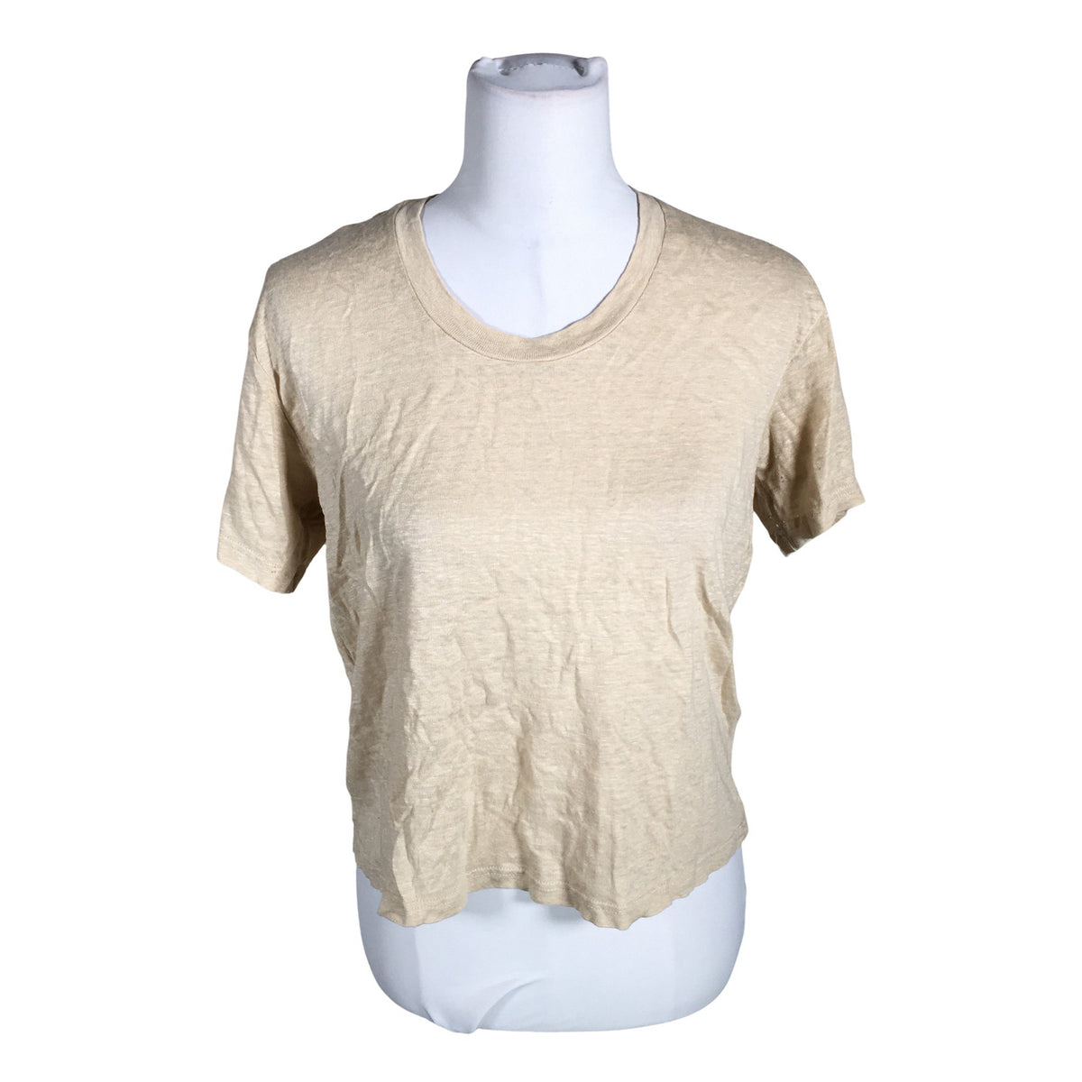 Unisex Samsoe&Samsoe - T-shirt, size 38 - Beige (1)