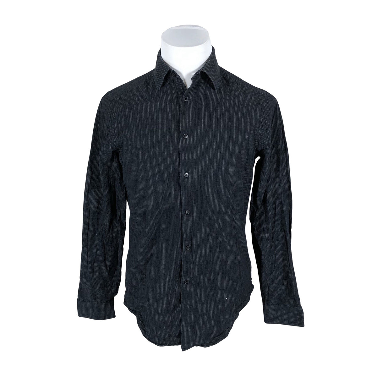 Unisex Calvin Klein - Collared shirt, size M - Black (1)
