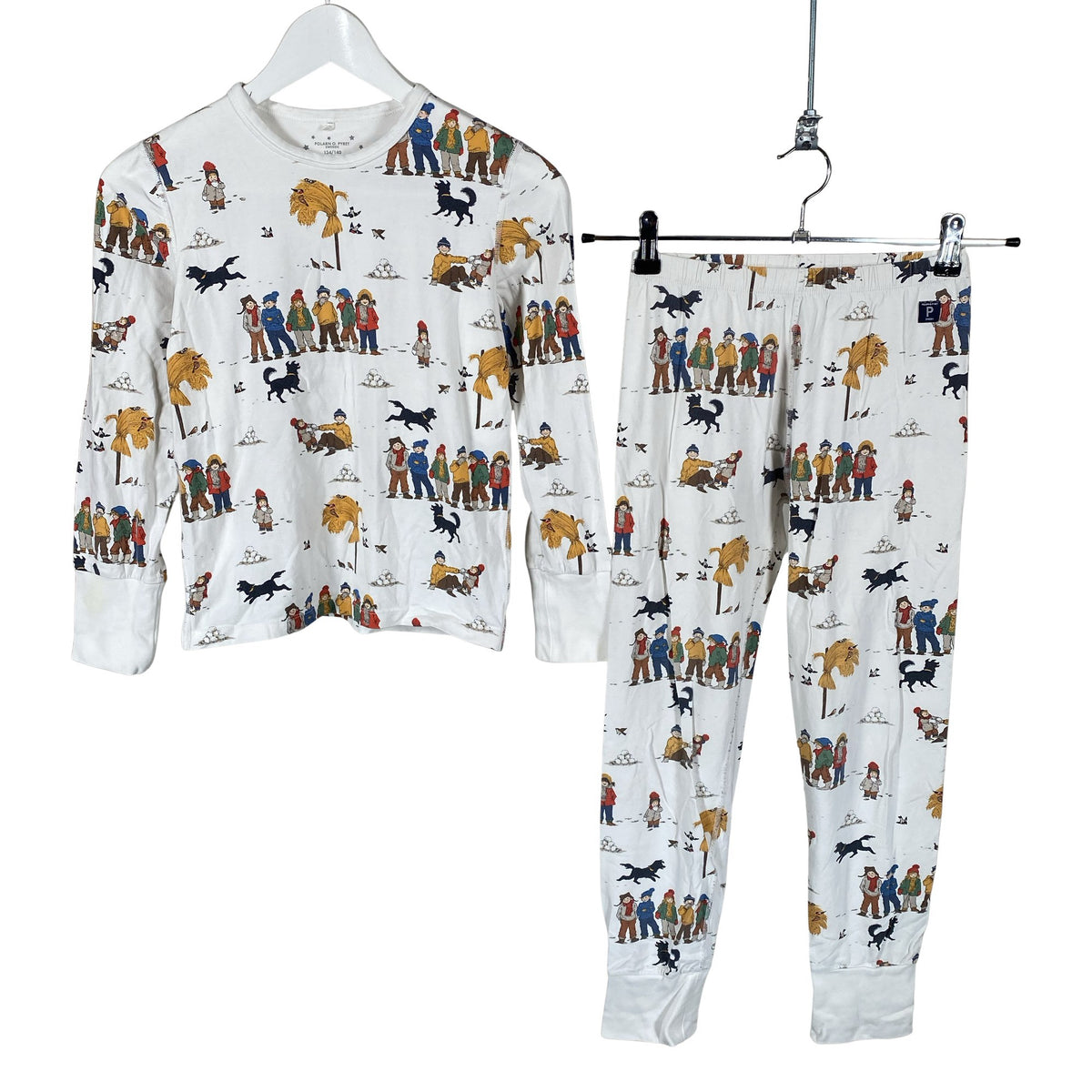 Unisex Polarn O. Pyret - Nightwear, size 134 - 140 - White (1)