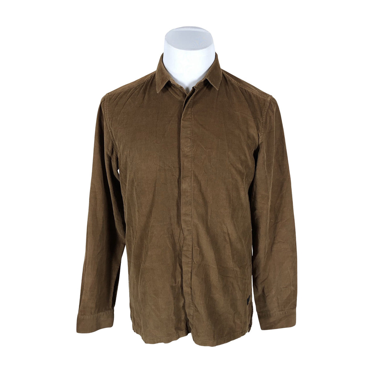 Unisex Tiger of Sweden - Collared shirt, size M - Brown (1)