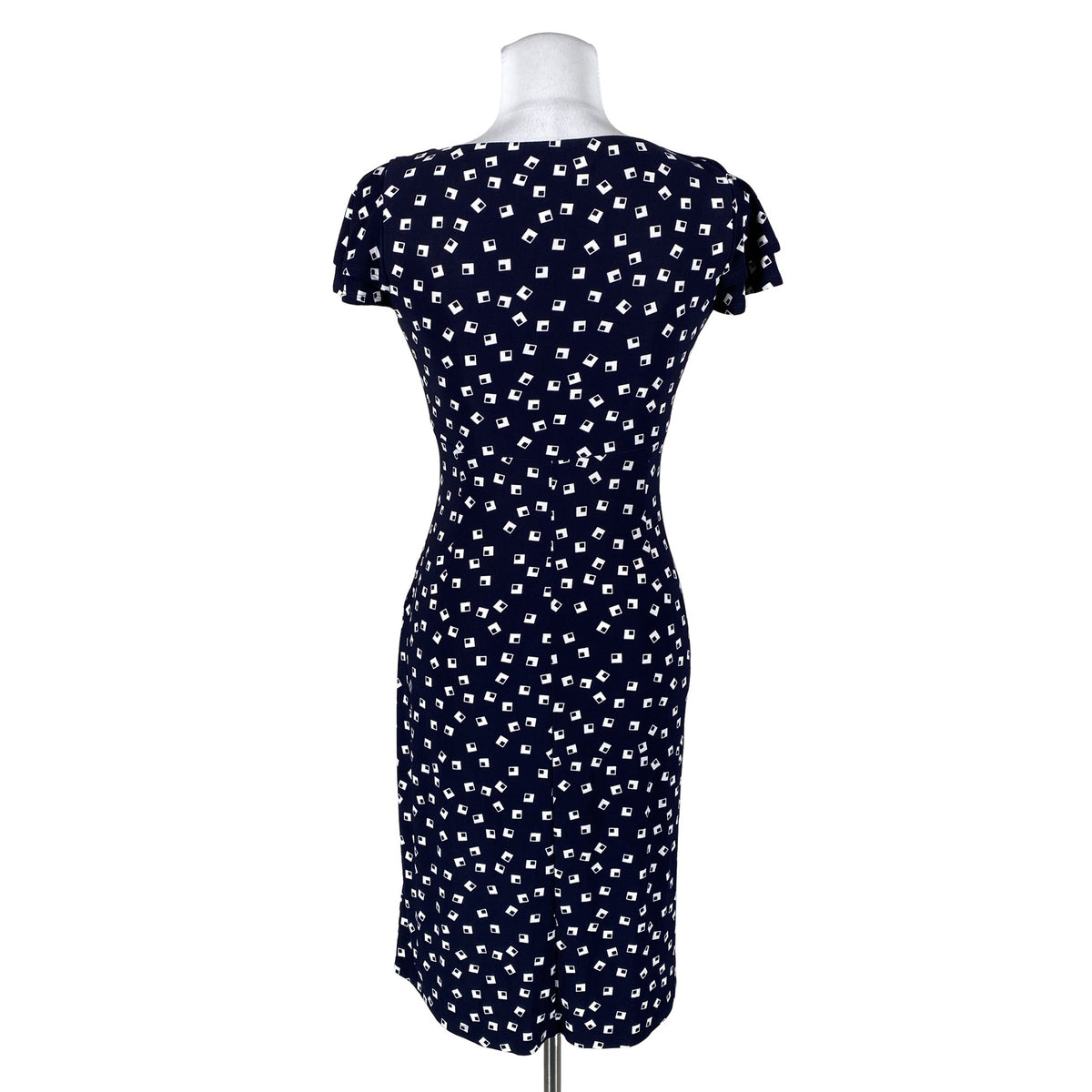 Unisex Lauren Ralph Lauren - Tricot dress, size 34 - Blue (2)